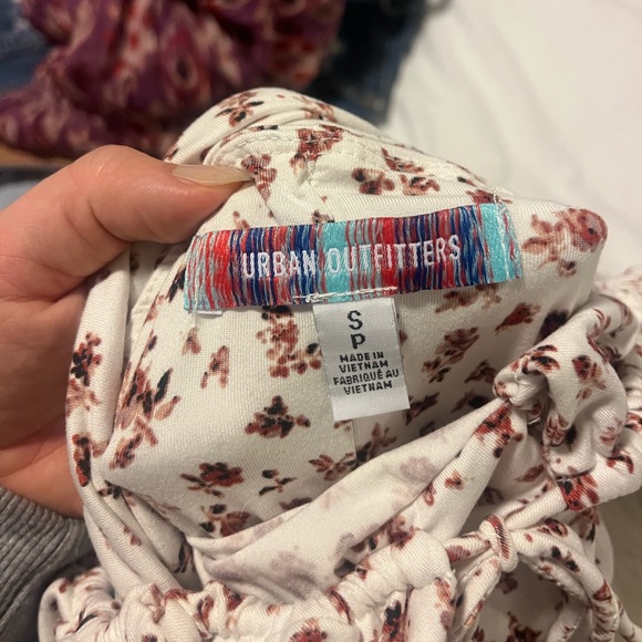 Urban Outfitters Floral Ruffle Mini Dress - Picture 4 of 4